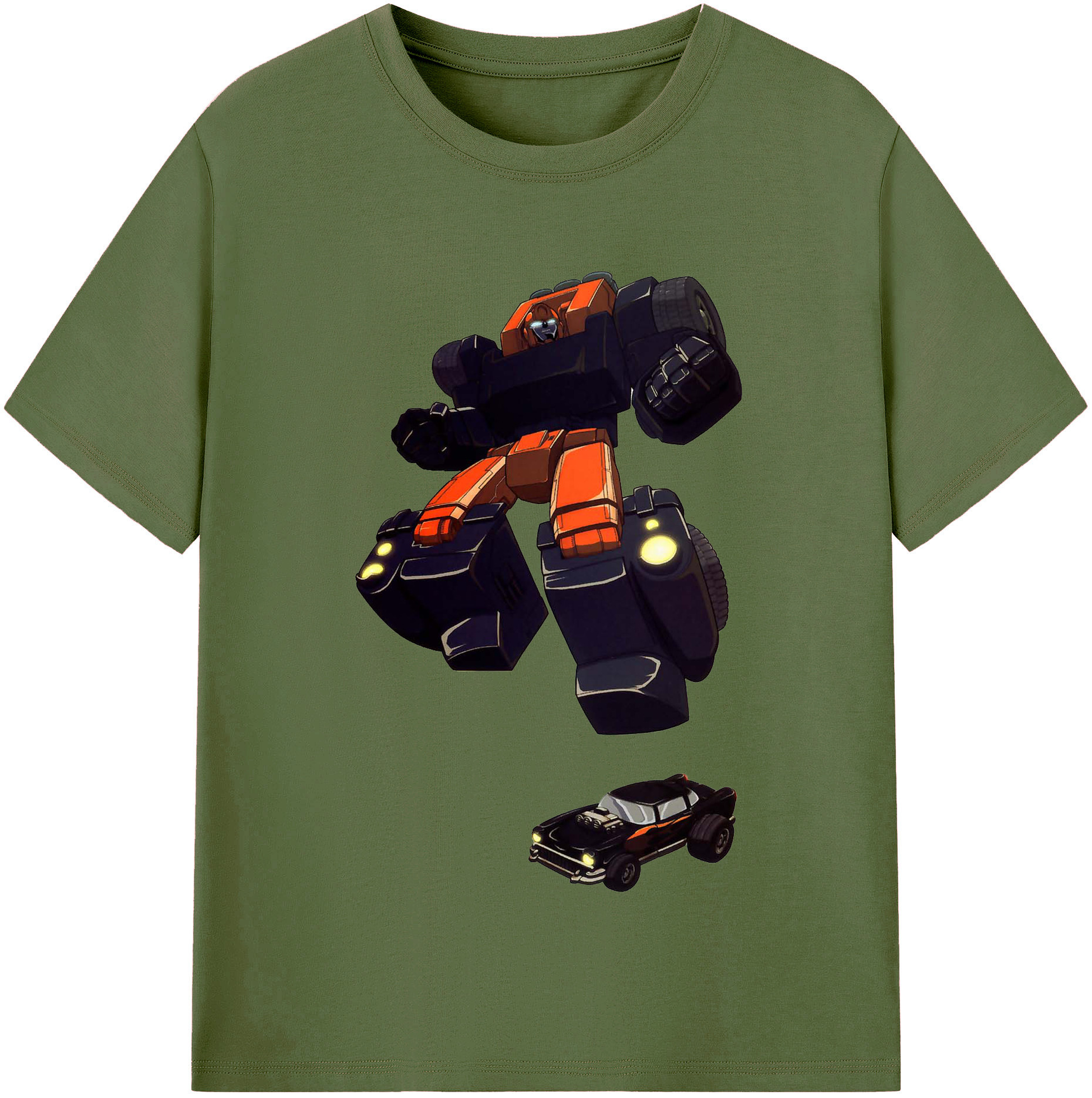 （画像用）  綿100％半袖Tシャツ（フロントプリント）